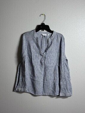 Old navy Women Striped tunic shirt‎ blouse long sleeve size M